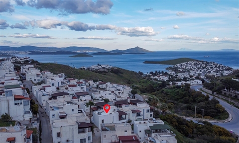 Bagla 2+1 Apartment with Sea View