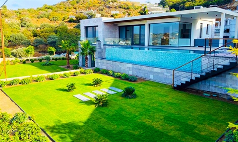 Luxury villa facing the sea - Gökcebel & Yalikavak